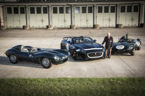 Jaguar Testfahrer Norman Dewis