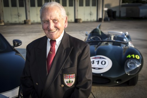 Jaguar Testfahrer Norman Dewis
