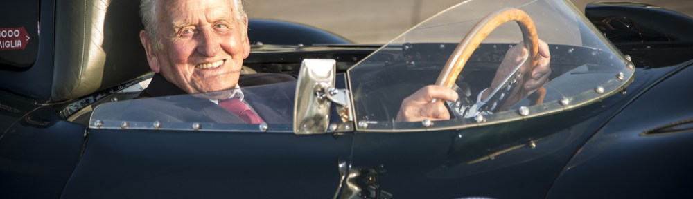 Jaguar Testfahrer Norman Dewis