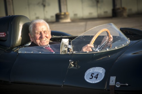 Jaguar Testfahrer Norman Dewis